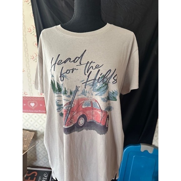 Maurices Tops - Maurices T-Shirt Head for the Hills XL